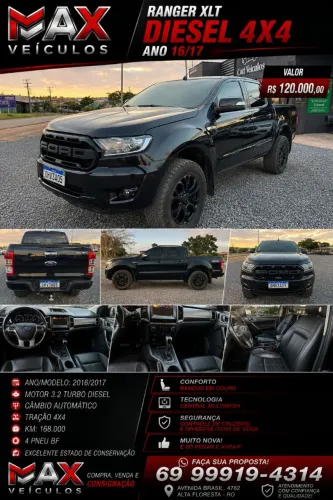 Ford Ranger XLT 3.2 20V 4X4 CD Diesel Aut. 2017