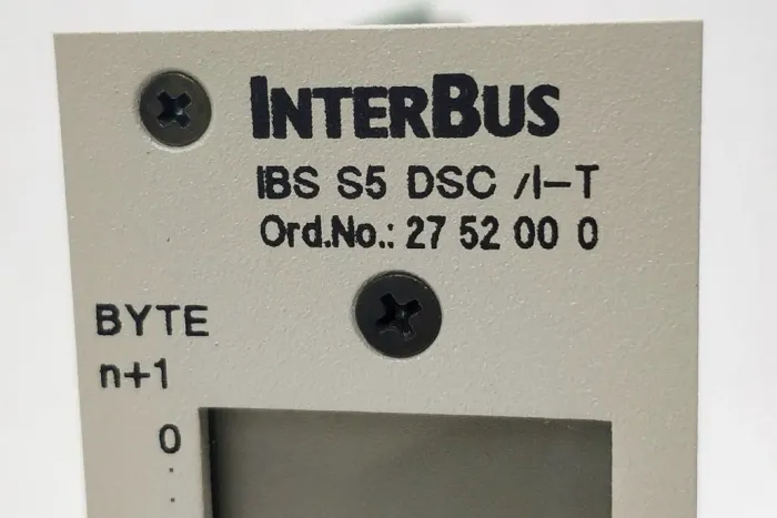 Phoenix Contact INTERBUS IBS S5 DSC/I-T 2752000 Siemens S5