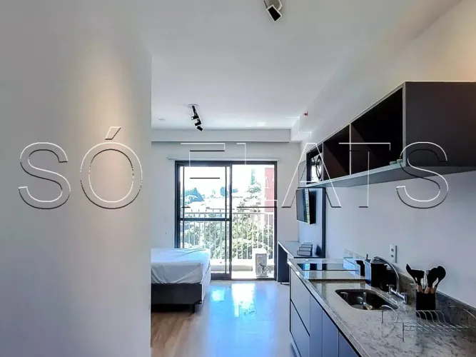 Chácara Klabin: Studio de 23m² a 2 minutos da estação de metrô