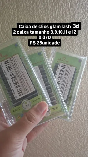 Caixa de cilios