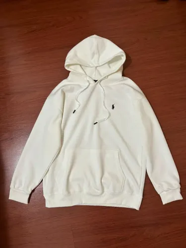 Moletom Polo Ralph Lauren Branco Original Tamanho L