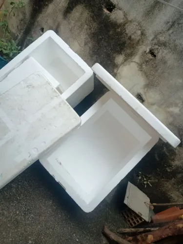Caixa de isopor 