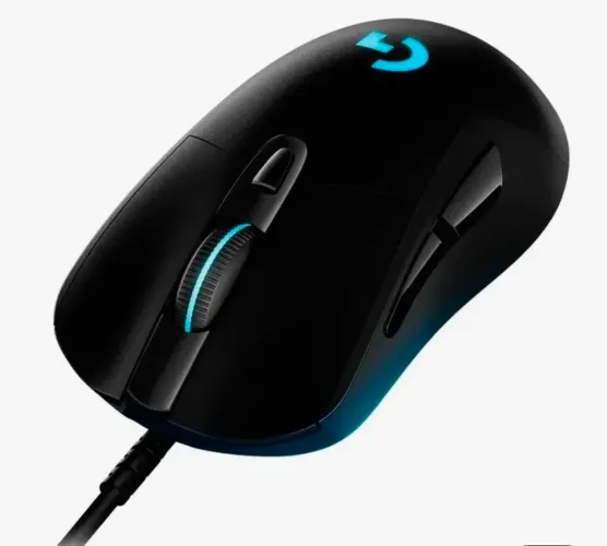Mouse Gamer Logitech G403 Hero com Sensor Óptico de 16000 dpi e Luzes RGB, Preto