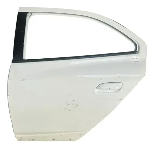 Porta Traseira Esquerda Gm Onix 2018 C/detalhe Traseira Esquerdo Branco