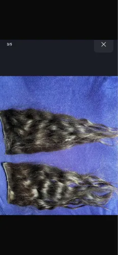 Cabelo humano 65 cm ONDULADO 