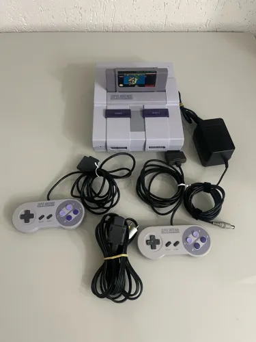 Super Nintendo Tdo Original Com Mario World