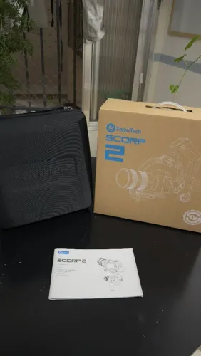 Gimbal Feiyu Tech Scorp 2 - Estabilizador com Rastreamento IA