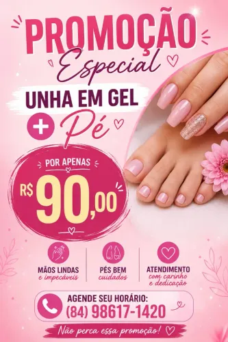 Unhas em gel
