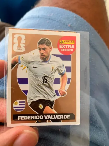 Figurinha Extra Legend Bronze Federico Valverde Copa 2026