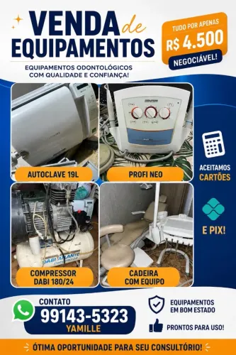 Equipamento odontológico