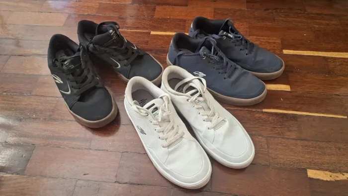 Kit 3 pares tênis casuais Mormaii