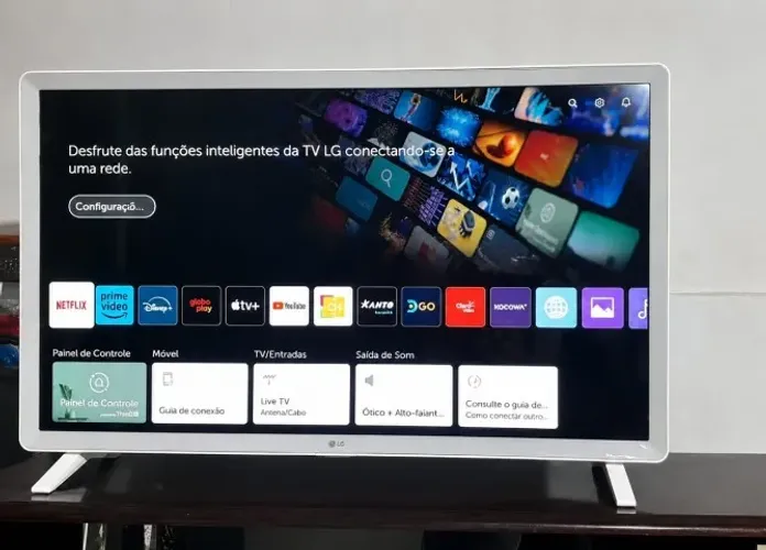 SMART TV LG 32 POLEGADAS - BRANCA