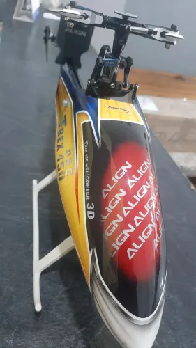 Helicoptero trex 450pró align flybarless 
