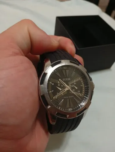 Relógio Guess Original Masculino - Estilo Esportivo - Completo com Caixa