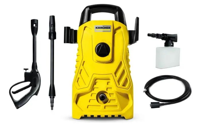 Lavadora de Alta Pressão Karcher + Aspirador Electrolux + Brindes