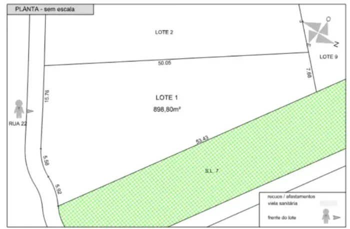 Lote/Terreno para venda tem 900 metros quadrados em Vila Sônia (Sousas) - Campinas - São P