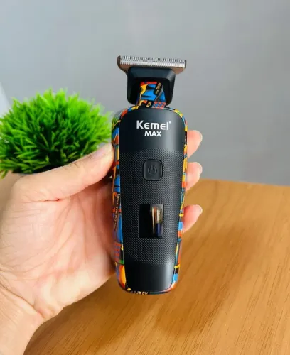Maquina Profissional Recarregável Kemei Max 5090 