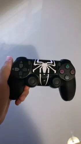 Controle Sem Fio PS4 - Estampa Aranha