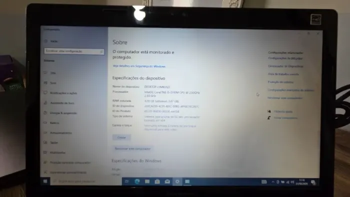 Notebook Lenovo G480 i5 / SSD 128GB + HD 1TB / Funcionando / Leia descrição