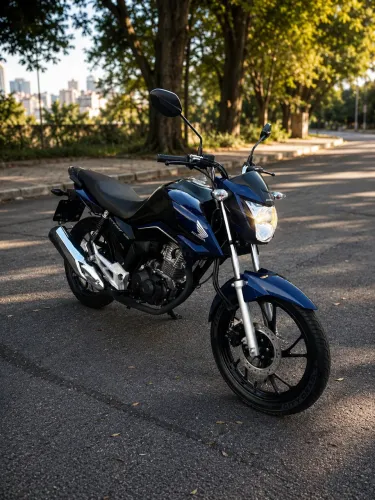 Cg Titan 160 2024 com apenas 18 mil km, linda moto
