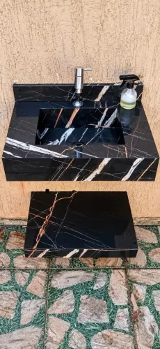 Pias de porcelanatos para banheiros