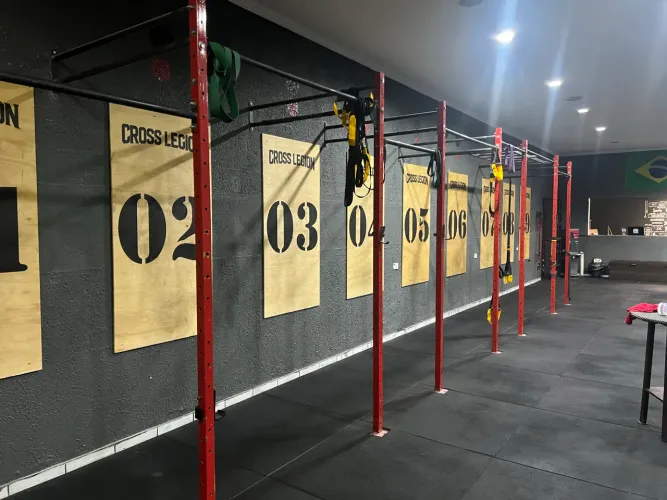Rack Crossfit 7 módulos pintável