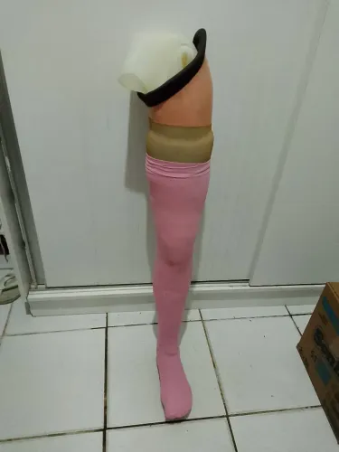 Prótese perna flexível aceito proposta