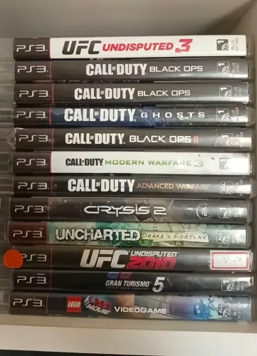 Lote jogos PS3