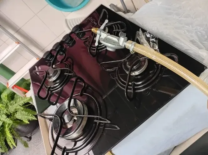 Fogão cooktop a gás