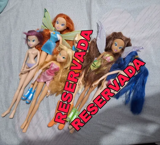 Lote bonecas clube das winx - LEIA A DESCRIÇÃO