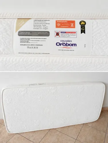 Colchão ortobom de berço 