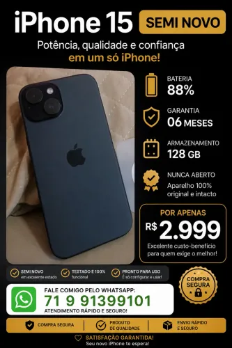 iPhone 15 128 gb