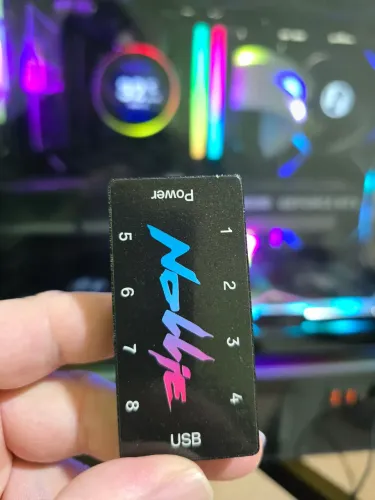 Controladora Argb nollie 8 entradas para leds