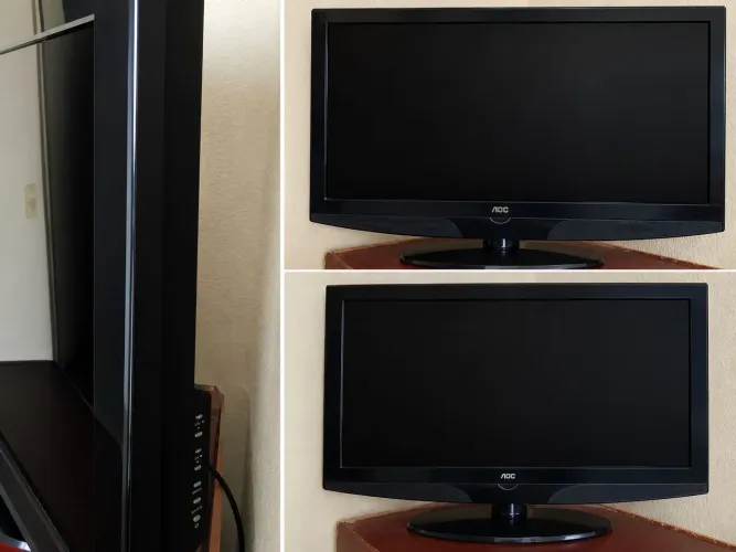 Vendo Tv AOC 32 polegadas por 300,00 estado de novo não e smart precisar de aparelho