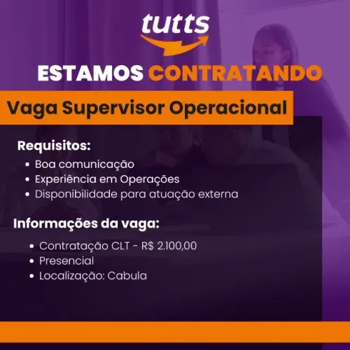 Supervisor(a) Externo(a) | Salvador - BA