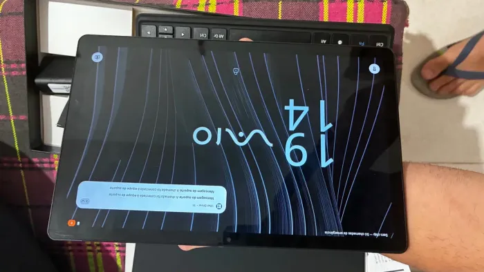 Tablet novo na caixa