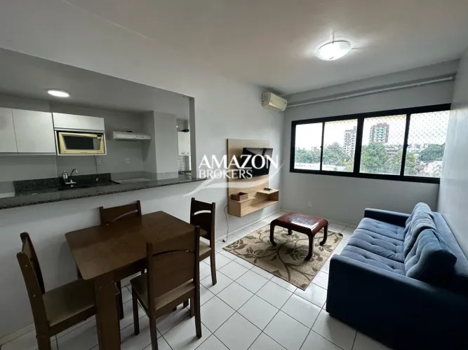 Metrópolis Residence - 50m2 - 01 suíte - Apartamento mobiliado no Parque 10 - Alugo