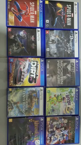 Vende-se Jogos Ps4 e Ps5