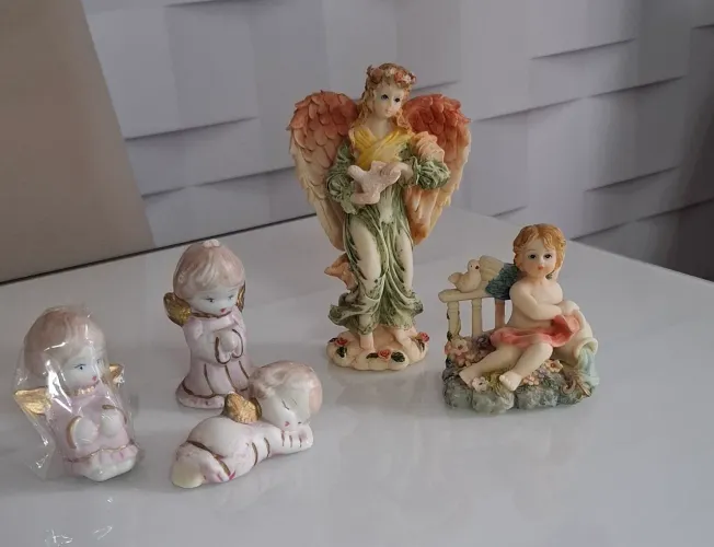 Bibelôs decorativos (anjos)