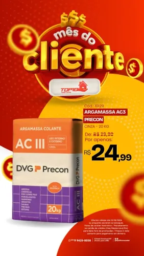 ARGAMASSA AC3 PRECOM 20kg
