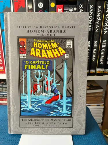 Homem aranha biblioteca histórica Vol 4