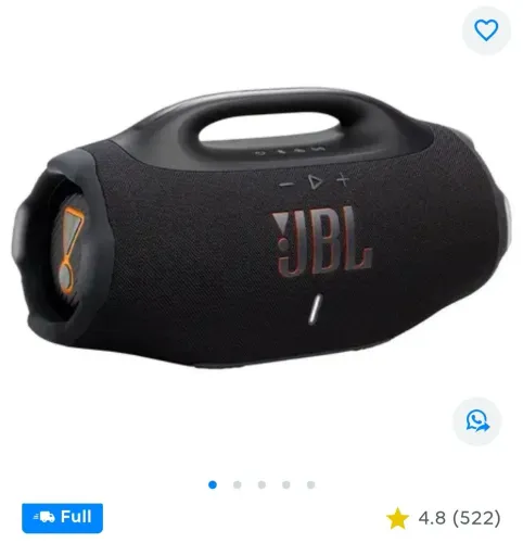 JBL BOOMBOX 4 PRETA LACRADA