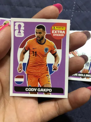 Goody Gakpo Figurinha Legend Roxa Original 2026