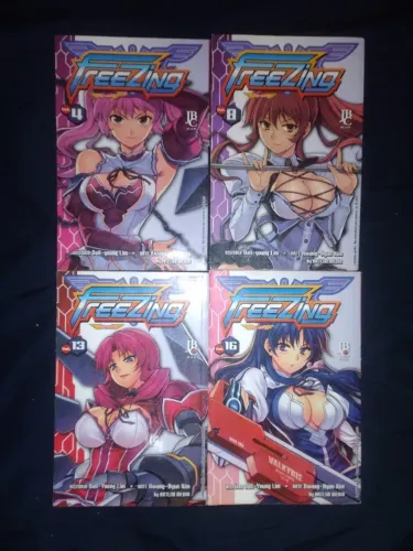 Mangás Freezing Vol 4, 8, 13 e 16