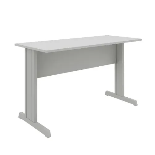 Mesa Para Computador Cinza Resistente Ideal Para Escritório 43099