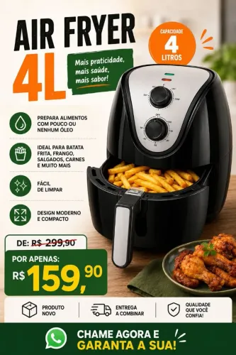Ayr fryer 4L mondial
