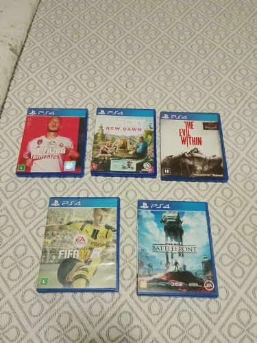 Jogos de ps4 zerados
