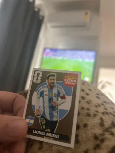 Figurinha Lionel Messi Extra Legend Ouro - Copa Do Mundo 2026 Panini Oficial