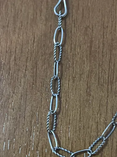 Cordão de prata masculino