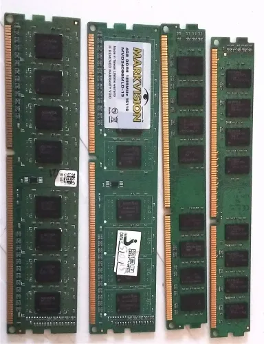 16GB Memoria Ram ddr3 ( 4x4GB ) 1333mhz usado